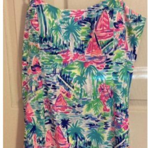 Lilly Pulitzer Salt in the Air Dress Size 14